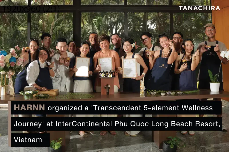 HARNN organized a 'Transcendent 5-element Wellness Journey' at InterContinental Phu Quoc Long Beach Resort, Vietnam