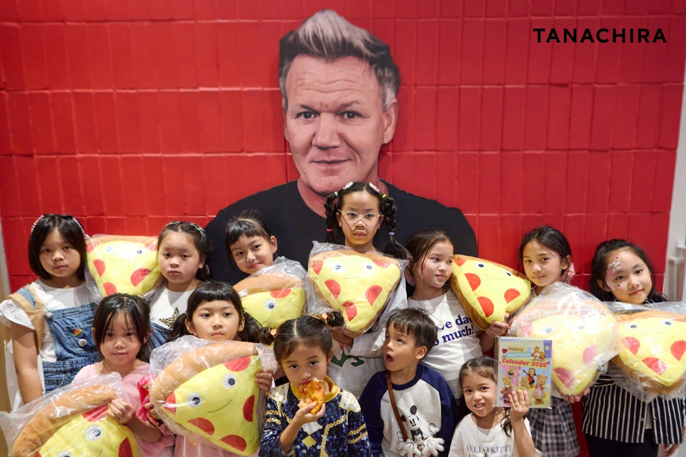 Gordon Ramsay Street Pizza creates dreams, smiles, and lasting memories for little ones through the Little Pizza Chef Workshop