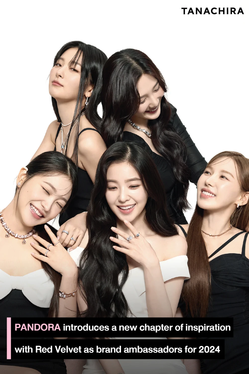 PANDORA introduces a new chapter of inspiration with Red Velvet as brand ambassadors for 2024
