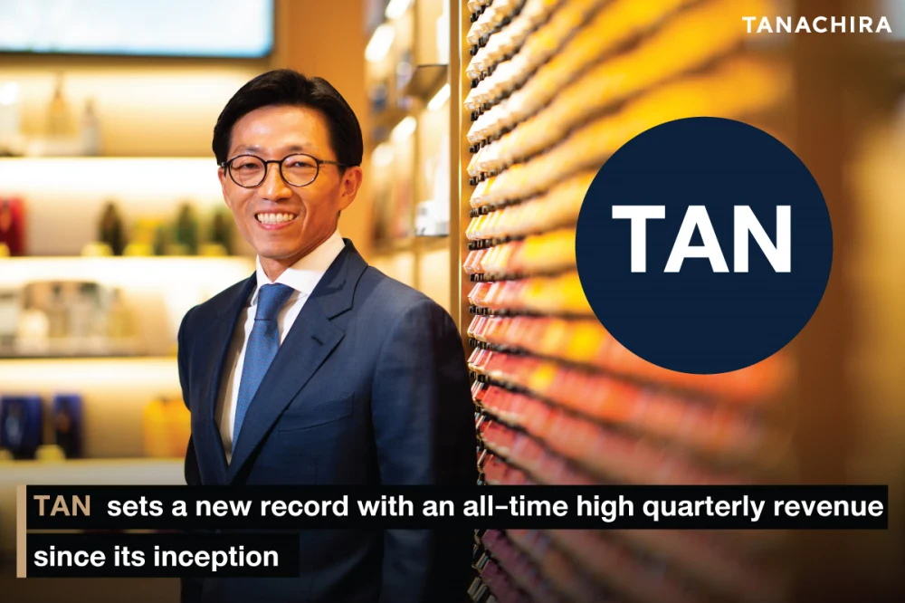 TANACHIRA sets a new record with an all-time high quarterly revenue since its inception