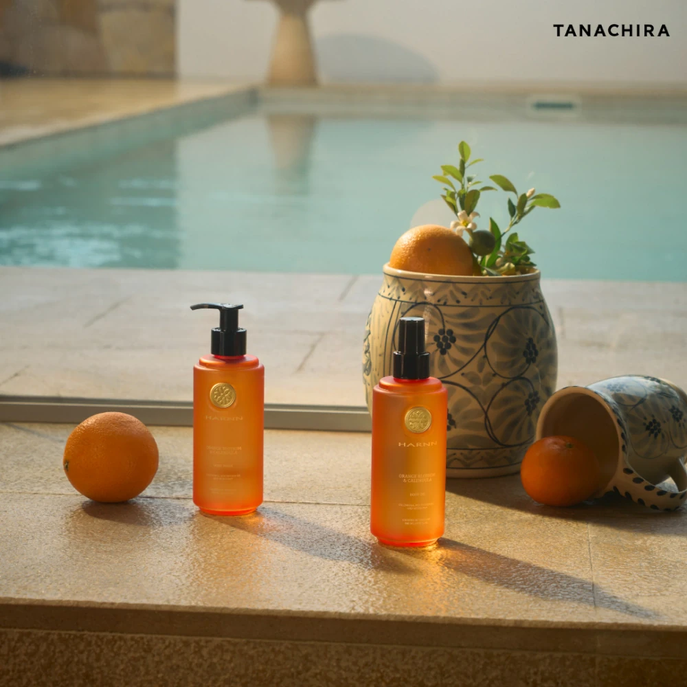 HARNN, a holistic wellness and lifestyle beauty brand under TANACHIRA Group proudly introduces its latest collection — HARNN Orange Blossom & Calendula. Inspired by the gentle energy of morning sunlight, this refreshing scent is designed to awaken the senses and provide a calming experience from the very first use.