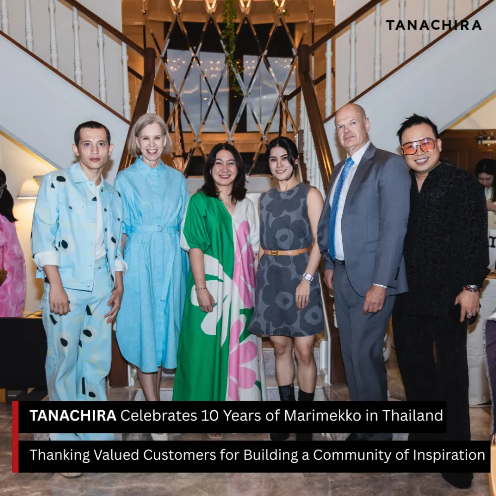 TANACHIRA Group Celebrates 10 Years of Marimekko in Thailand, Thanking Valued Customers for Building a Community of Inspiration