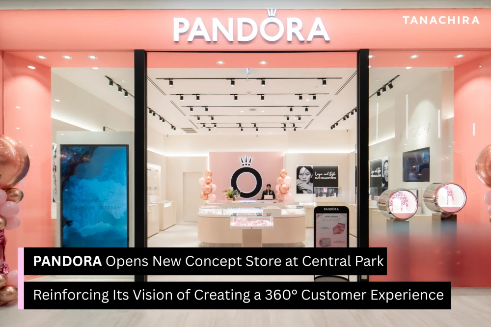 PANDORA Opens New Concept Store at Central Park, Reinforcing Its Vision of Creating a 360° Customer Experience