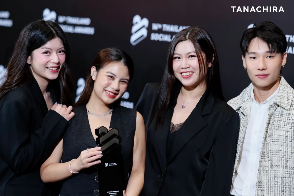 Pandora ranked in the Gold & Jewelry category for the 5th consecutive year at the 14th Thailand Social Awards