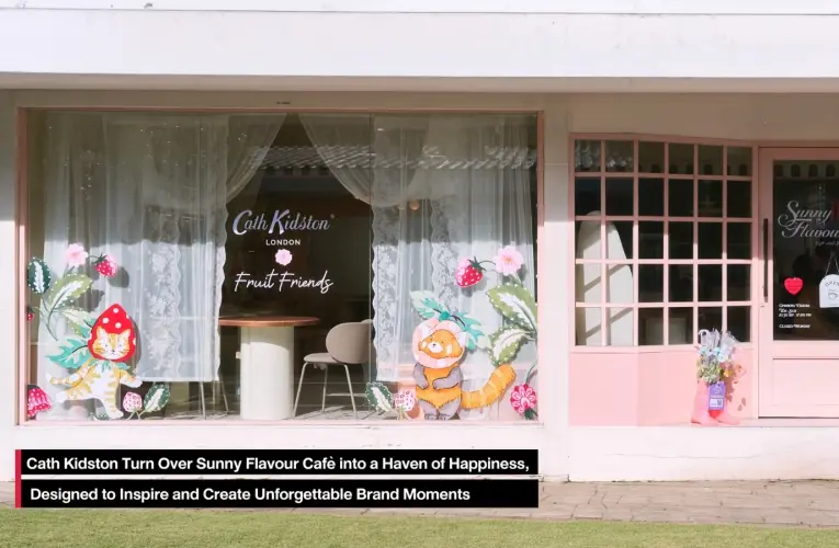 Cath Kidston Turn Over Sunny Flavour Café into a Haven of Happiness, Designed to Inspire and Create Unforgettable Brand Moments