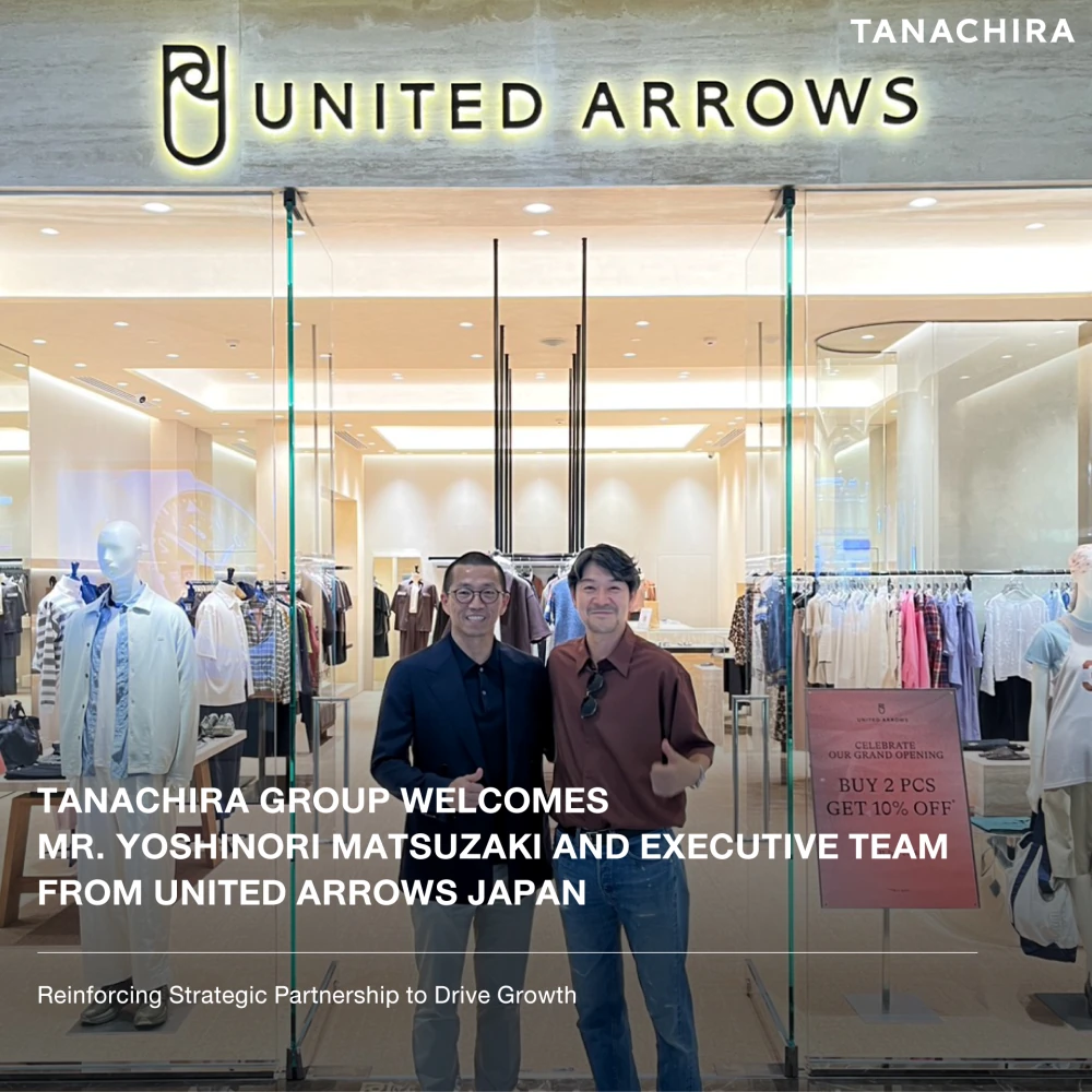 ธนจิรา กรุ๊ป ต้อนรับ Mr. Yoshinori Matsuzaki และทีมผู้บริหารจาก UNITED ARROWS ญี่ปุ่น
